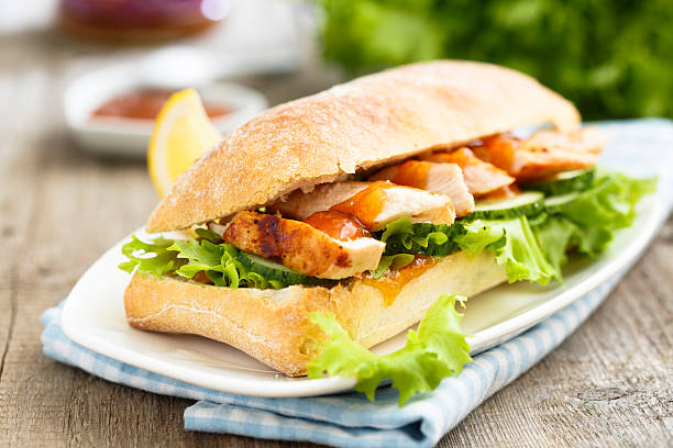 Sandwich Poulet + Boisson + Dessert